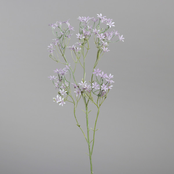 Kunstblume BLÜTENZWEIG in lavendel aus Kunststoff