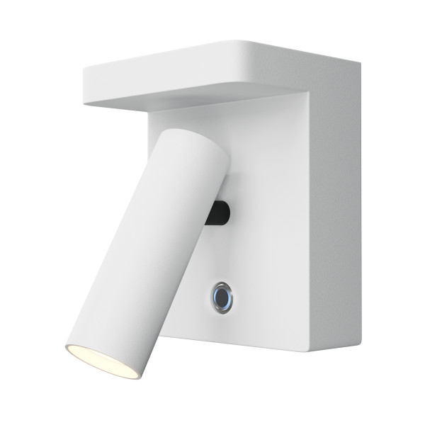 Wandleuchte ARON in weiß aus Aluminium