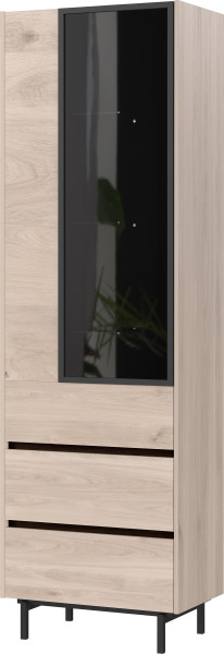 Vitrinenschrank CANTORIA in mehrfarbig aus Holz