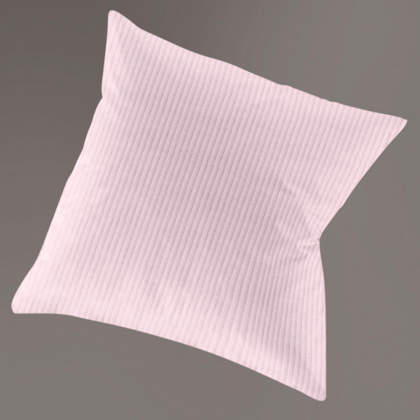Kissenbezug LUMEN Jersey in mauve aus Baumwolle