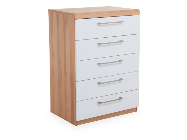 Kombikommode MONDO Comfort Plus in Kernbuche aus Furniert