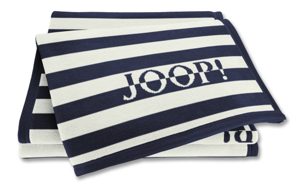 Decke JOOP! FABRICS OUTDOOR ES in navy aus Mischgewebe