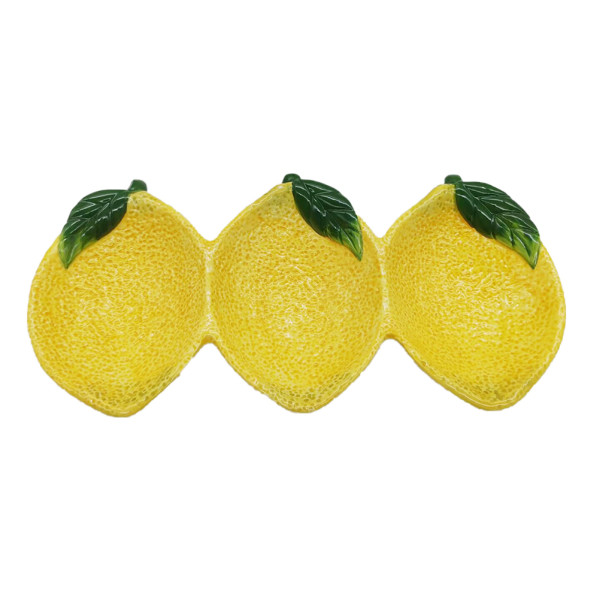 Schale ZITRONE in gelb aus Terracotta