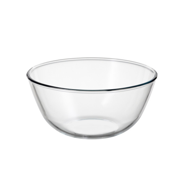Rührschüssel in klar aus Glas