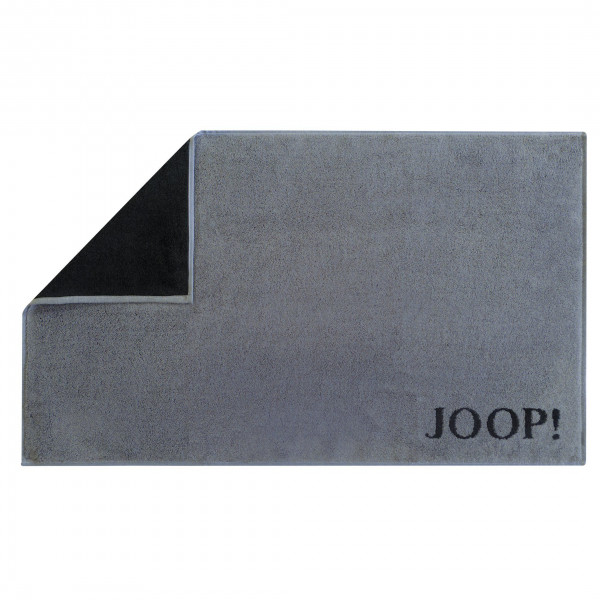 Badematte JOOP! CLASSIC in schwarz/grau aus Baumwolle