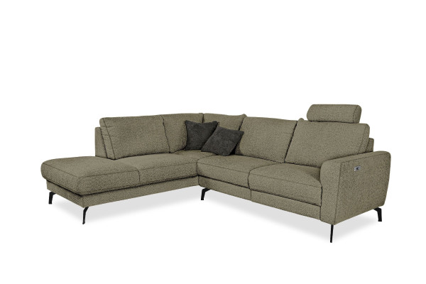 Polsterecke HARPER MONIZ in 683 creme aus Stoff