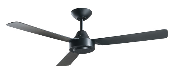 Deckenventilator CALYPSO in schwarz aus Kunststoff