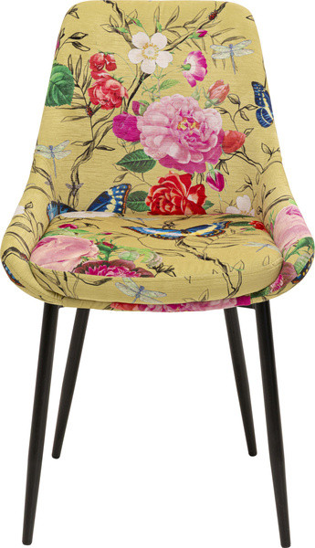 Stuhl EASTSIDE in gelb aus Stoff