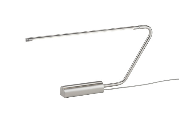 Tischleuchte Select OLEA in Nickel aus Metall