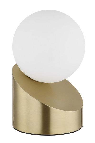 Tischleuchte ALISA in messingfarben aus Metall