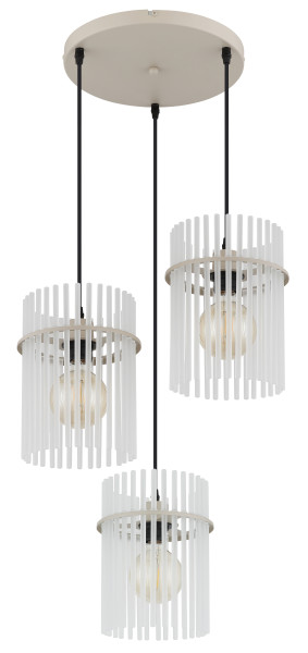 Hängeleuchte GORLEY in sand aus Metall