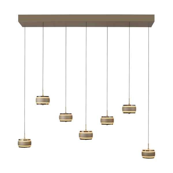 Pendelleuchte PURE FALLING in bronzefarben