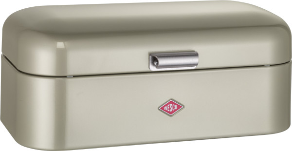 Brotkasten Grandy neusilber (BHT 42x17x23 cm)