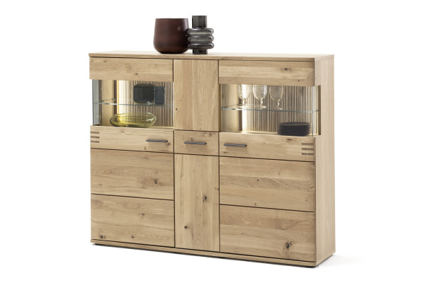 Highboard SALVADOR in Eiche Bianco