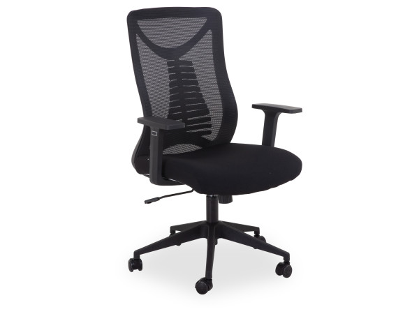 Drehstuhl HARPER AGRA in schwarz aus Nylon