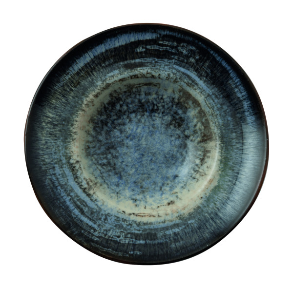 Pastateller ARTHUR Krupp GALAXY NEPTUNE in blau aus Steingut