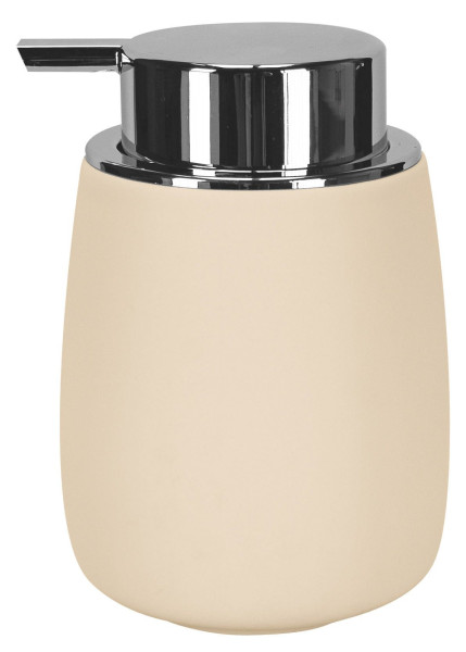 Seifenspender ECLIPSE in beige aus Keramik