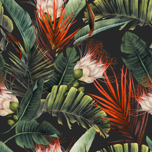 Akustikbild BLÜTEN aus Materialmix