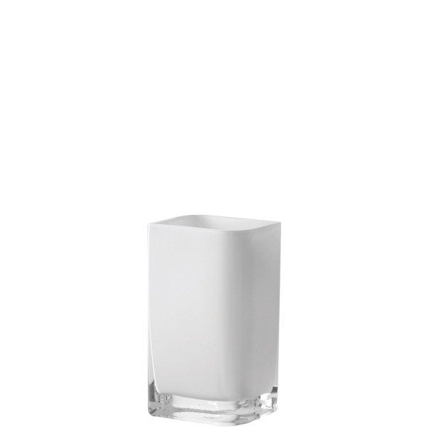 Vase LEONARDO LUCCA in weiß aus Glas