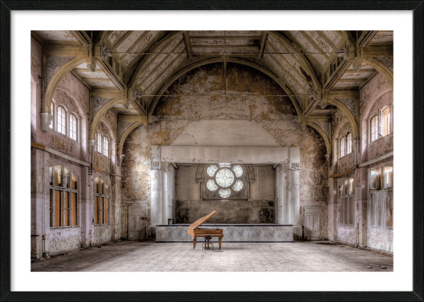 Gerahmtes Bild PIANO HALL II