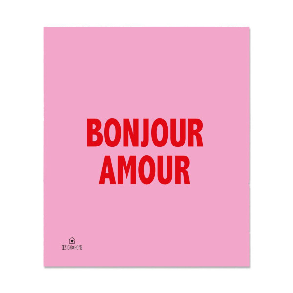 Schwammtuch DESIGN@HOME BONJOUR AMOUR