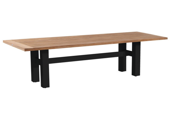 Gartentisch HERON in schwarz aus Holz