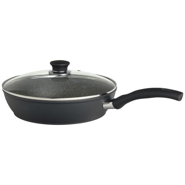 Schmorpfanne BALLARINI BARI GRATINIUM in schwarz aus Aluminium