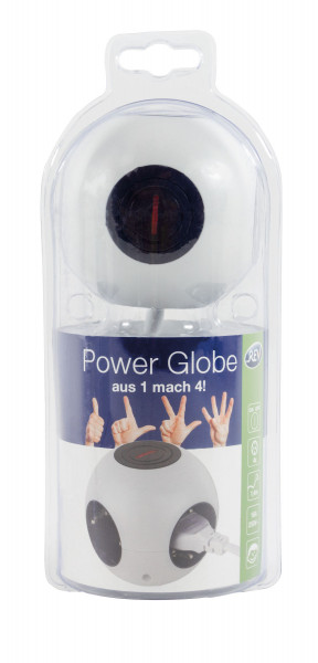 Powerglobe 4 fach mit Stecker