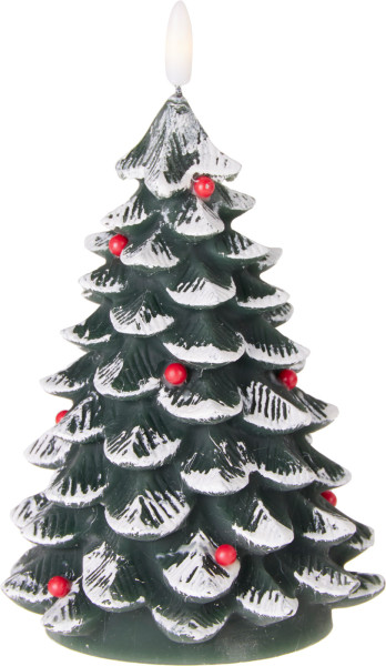 Kerze Baum LED in grün