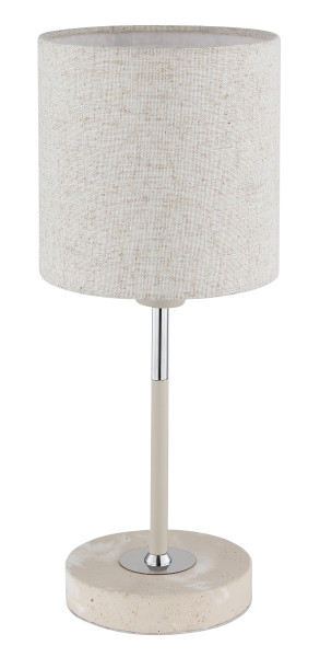 Tischleuchte DELEON in sand aus Metall