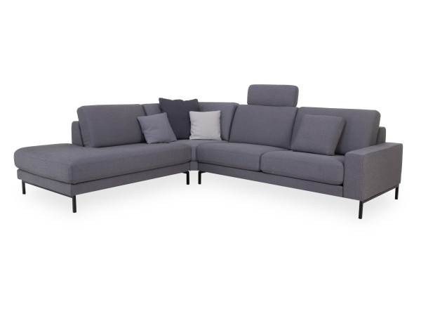 Polsterecke ROLF BENZ EGO 011 in graphit aus Stoff