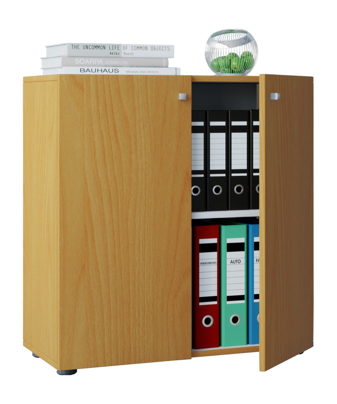 VCM® Büroschrank „Lona XL“ mit Schiebetüren · 5 Farben · Regal Schrank Container 