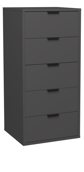 Kommode MAARTEN in anthrazit aus Dekor