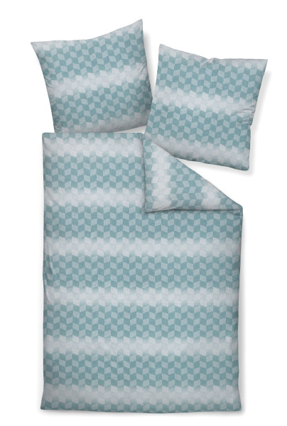 Bettwäsche MOMENTS Mako-Satin aus Baumwolle