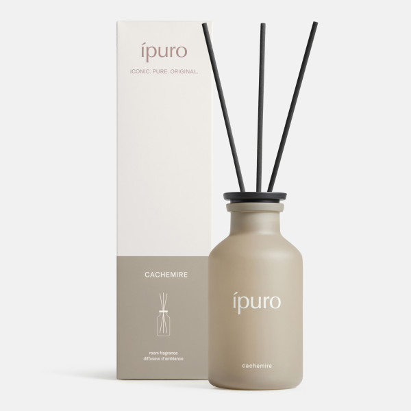 Raumduft ipuro CACHEMIRE in beige aus Glas