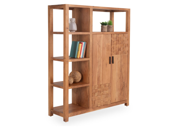 Highboard HARPER WANA in Akazie aus Massivholz