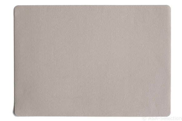 Tischset COUNTRY stone in grau aus PVC