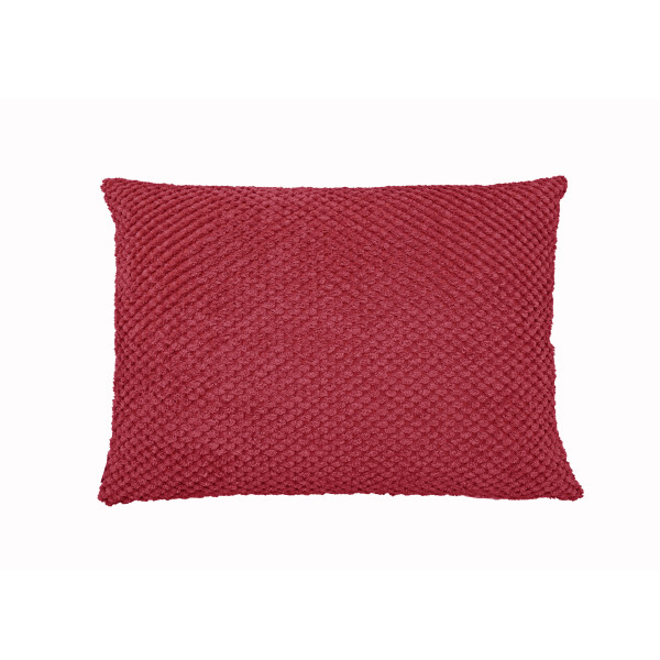 Zierkissen Max rubin in Rubin aus Polyester