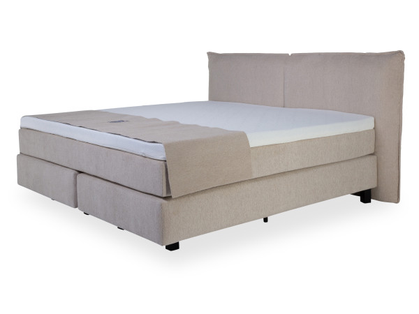 Boxspringbett Rolf Weber JENA in sand aus Stoff