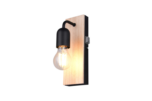 Wandleuchte ARTURO in braun aus Holz