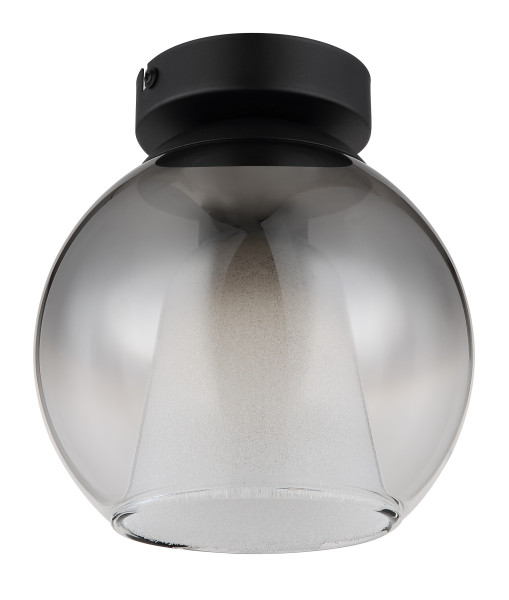 Deckenleuchte BARRY in schwarz aus Metall