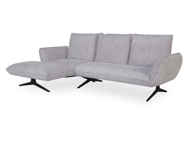 Polsterecke KOINOR BUDDY in grau aus Stoff