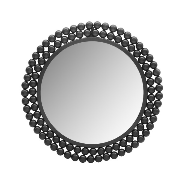 Spiegel AMILA in schwarz aus Metall