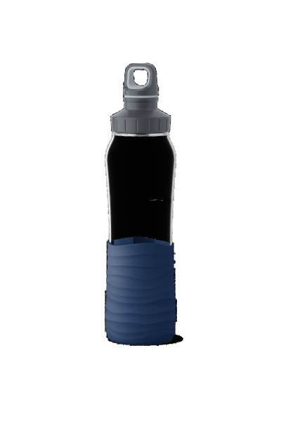Trinkflasche Drink2Go in blau