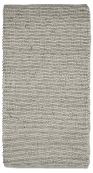 Teppich SURANA 180 in hellgrau aus Schurwolle