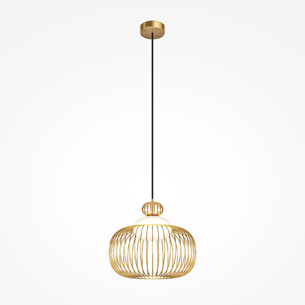 Pendelleuchte LEVITATION in messingfarben aus Metall