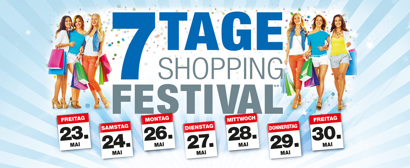 7 Tage Shopping Festival bei OSTERMANN