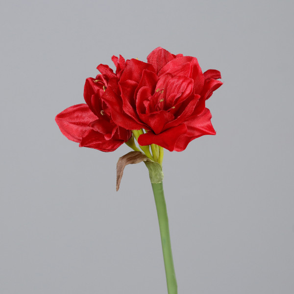 Kunstblume AMARYLLIS in rot aus Kunststoff