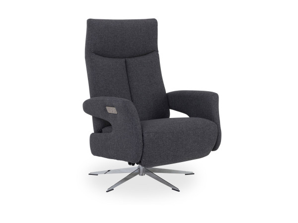 Relaxsessel 8001 in anthrazit aus Stoff