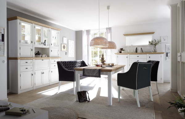 Spiegel MAISONETTE in weiß aus Lack